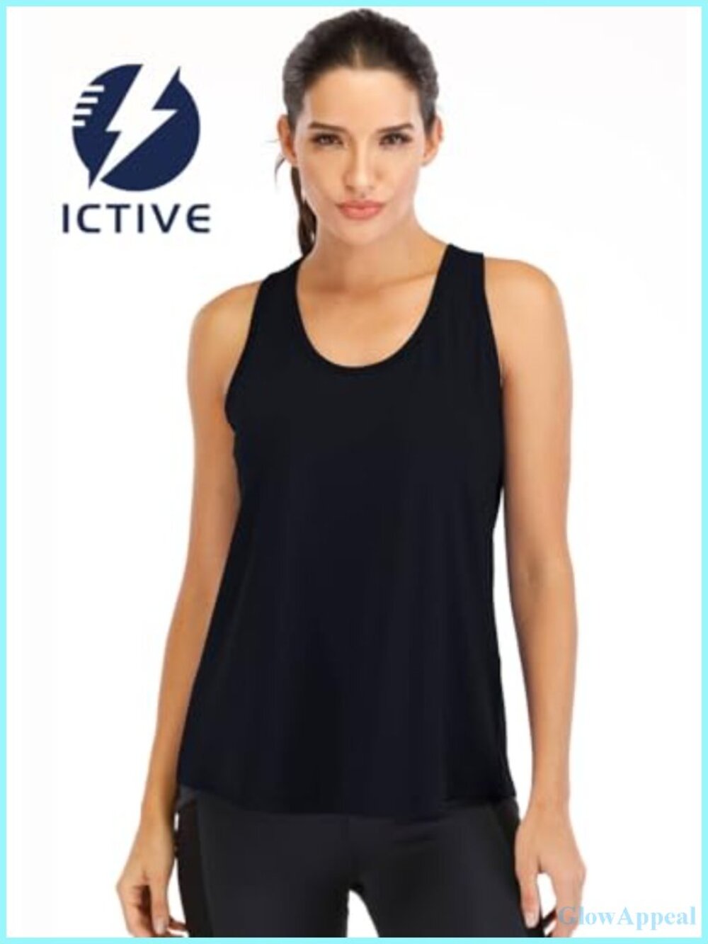 Loose Fit Racerback Mesh Backless Muscle Tank Workout Top - Picture 2 of 6